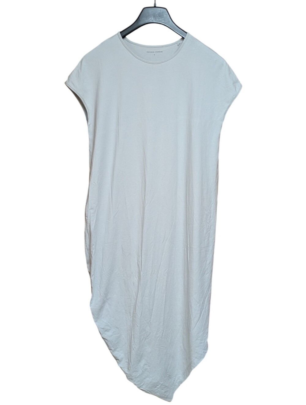 Universal Standard Iconic Geneva Dress Light Gray Size S 14-16